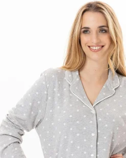 Pyjama Chamade gris chiné