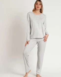 Pyjama Classic Soft Mod A gris chiné