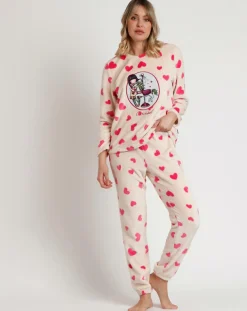 Pyjama corail Carousel B rose