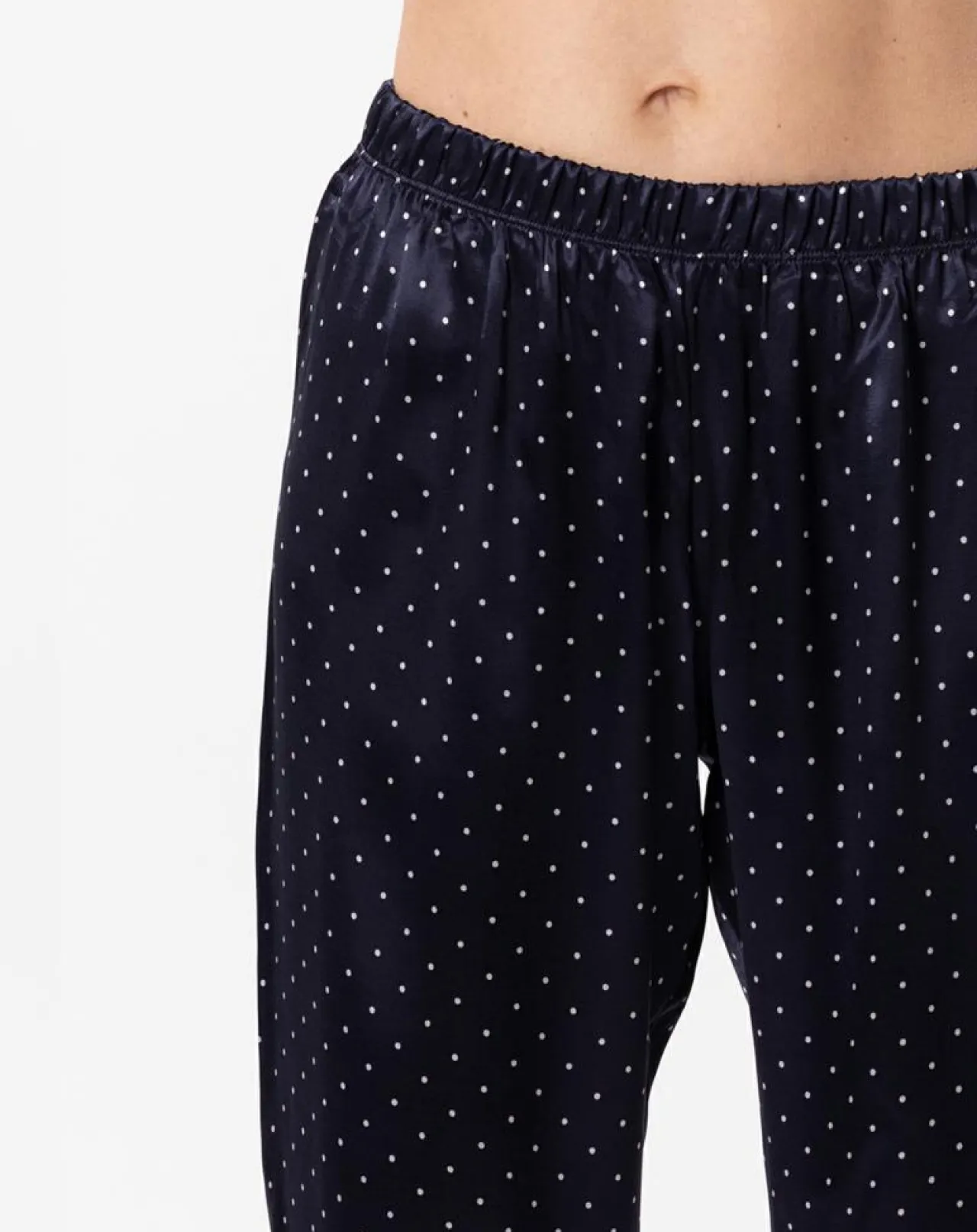 Pyjama en satin Moon marine