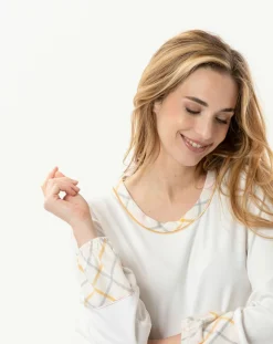 Pyjama Felicita écru/multicolore