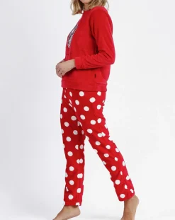 Pyjama Finding My Way rose framboise