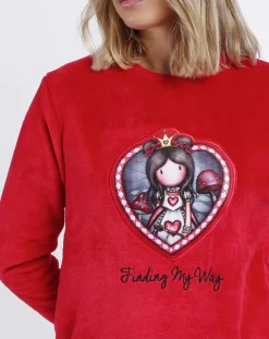 Pyjama Finding My Way rose framboise