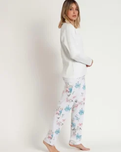 Pyjama French Garden B vert d'eau