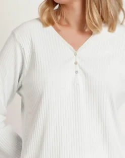 Pyjama French Garden B vert d'eau