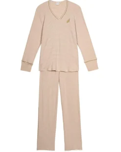 Pyjama Garance doré/écru