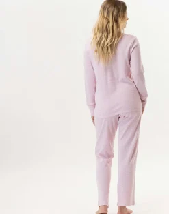 Pyjama Garance rose/blanc