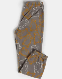 Pyjama Haut manches longues & Pantalon Emiko gris