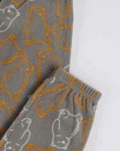 Pyjama Haut manches longues & Pantalon Emiko gris