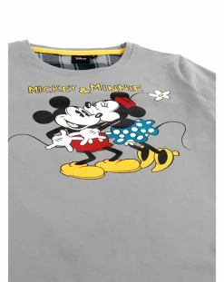 Pyjama Mickey gris