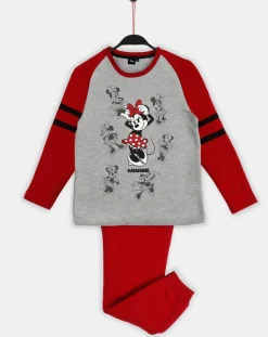 Pyjama Minnie Shadows gris