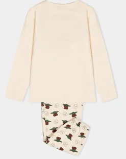 Pyjama Tween Bébé Yoda beige