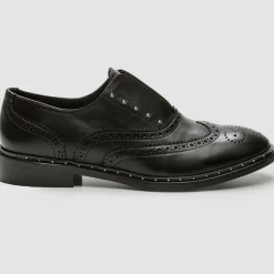 Richelieus en Cuir Eloane noires