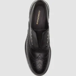 Richelieus en Cuir Eloane noires