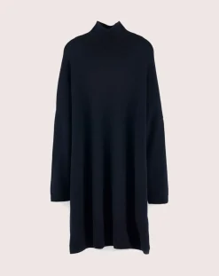 Robe 100% Laine Mérinos Sens bleu marine