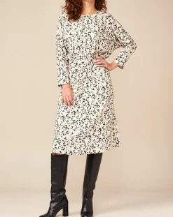Robe Allston Léopard écrue