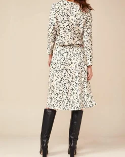 Robe Allston Léopard écrue