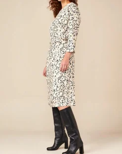 Robe Allston Léopard écrue