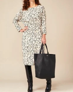 Robe Allston Léopard écrue