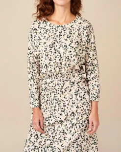 Robe Allston Léopard écrue