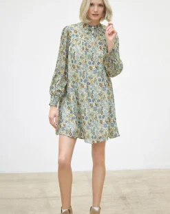 Robe Anderson imprimée paille