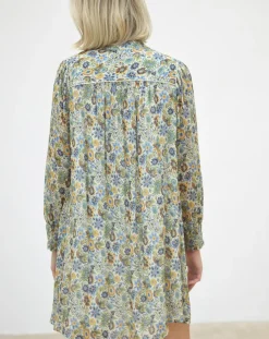 Robe Anderson imprimée paille