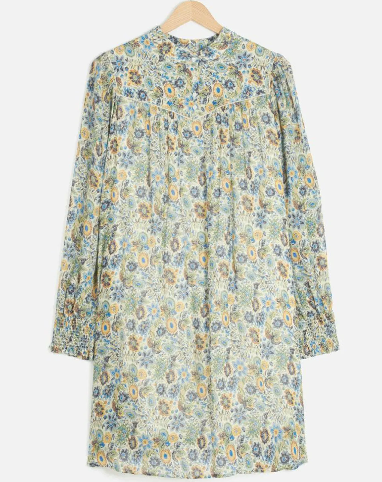 Robe Anderson imprimée paille