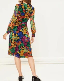 Robe Arina à fleurs multicolore