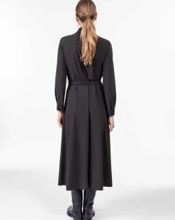 Robe avec Ceinture Oscar noire
