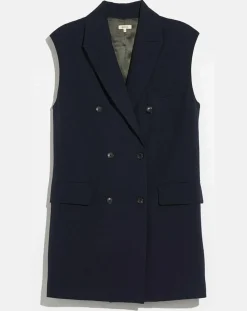 Robe blazer Vesta bleu nuit