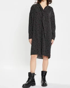 Robe Brama cravate noire