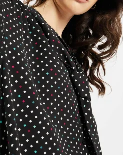 Robe Brama cravate noire