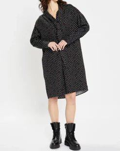 Robe Brama cravate noire