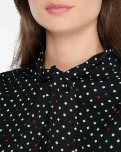 Robe Brama cravate noire