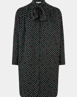 Robe Brama cravate noire