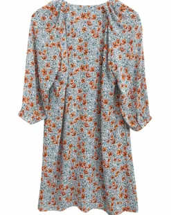 Robe Budapest imprimée bleue