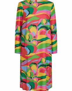 Robe Caftan Purple Country Pop fluo