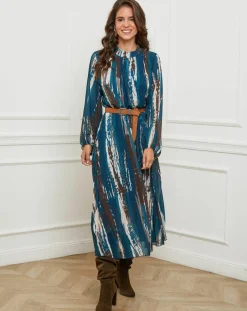 Robe Capucine bleue