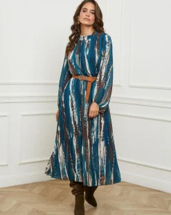 Robe Capucine bleue