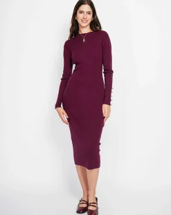 Robe Cecile bordeaux