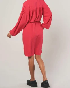 Robe courte Albane rose