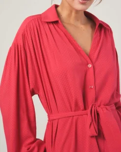 Robe courte Albane rose