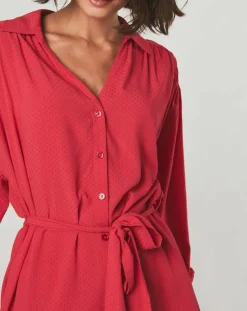 Robe courte Albane rose