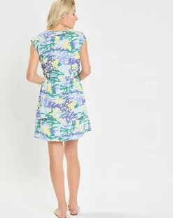Robe courte Seaside algues