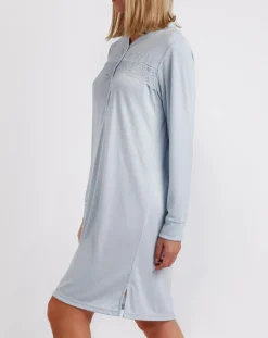 Robe de chambre Juno bleu ciel