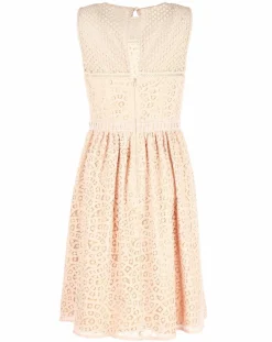 Robe Dico patineuse texturée rose