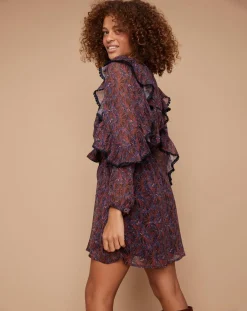 Robe Dory multicolore/violet