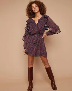 Robe Dory multicolore/violet