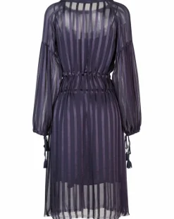 Robe Elise zébre encre