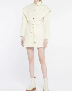 Robe en Denim Patti écrue